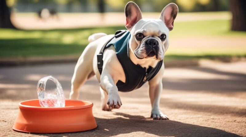 cooling down your frenchie