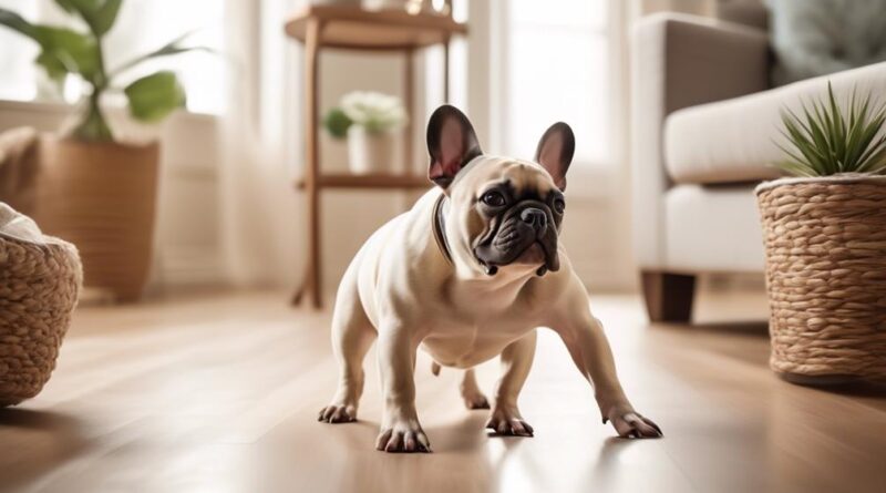 crate free french bulldog house training