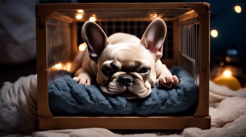 crate training french bulldog