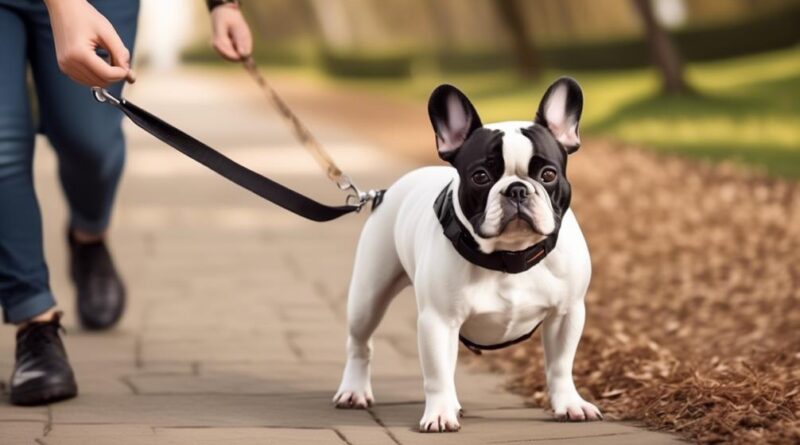 effective leash training for french bulldogs