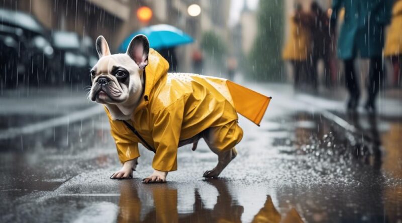 exercise needs of rainy french bulldogs