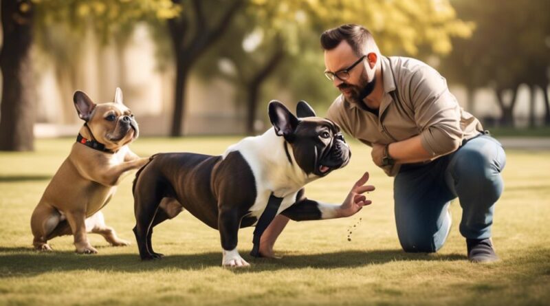 french bulldog aggression training