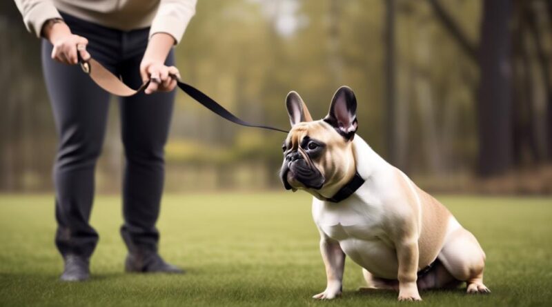 french bulldog behavior training