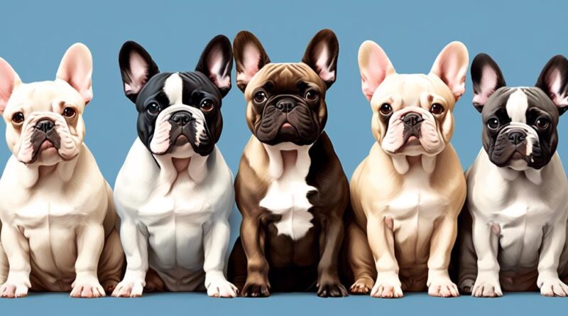 french bulldog colors popularity