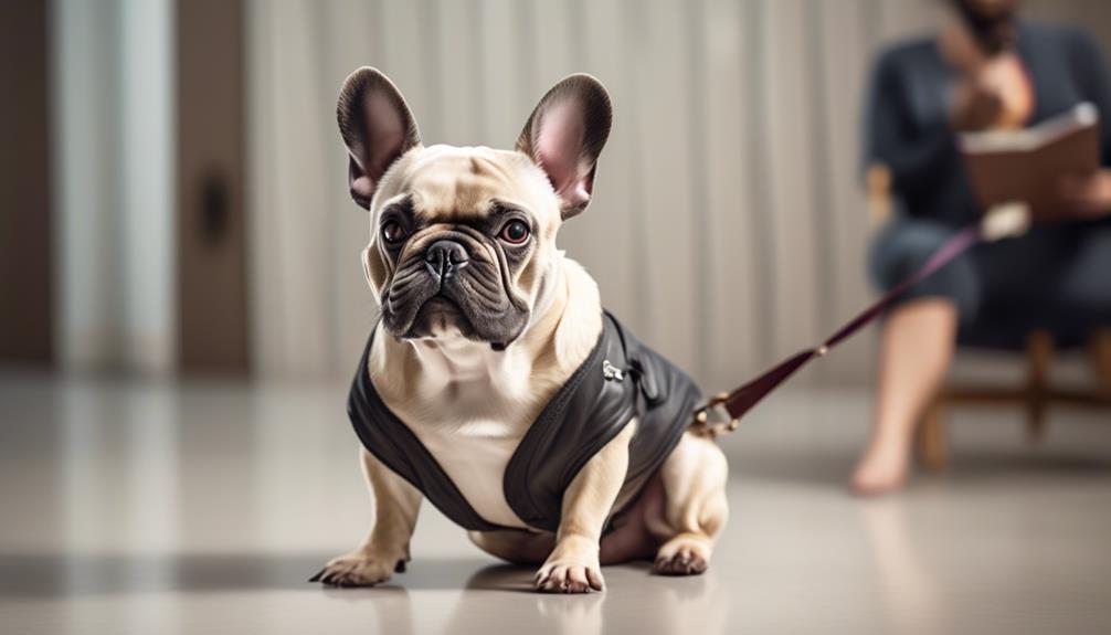 french bulldog therapy dog