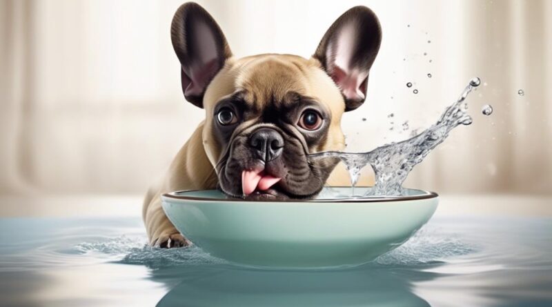 hydrating french bulldogs correctly