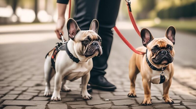 leash reactive training for french bulldogs