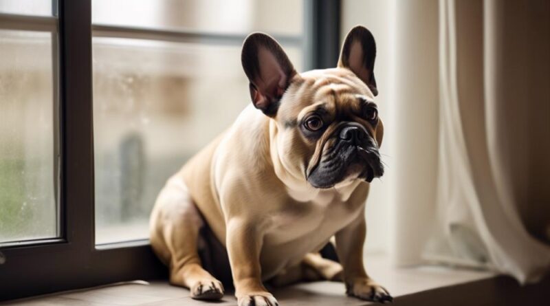 managing french bulldog separation