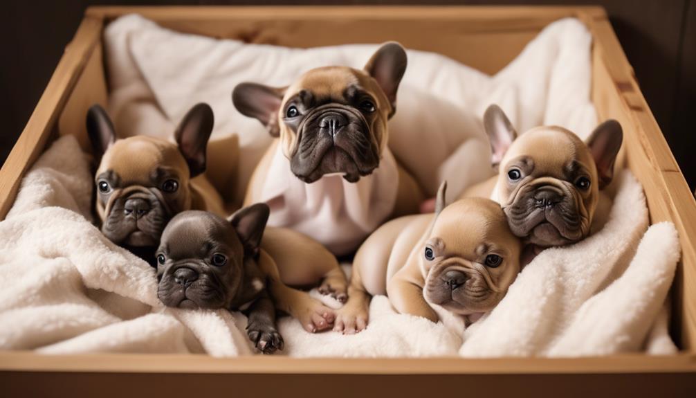 specialized care for newborn french bulldog puppies