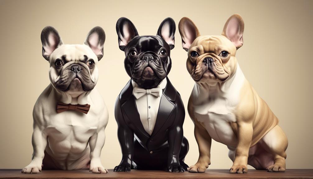 distinctive traits of modern french bulldogs