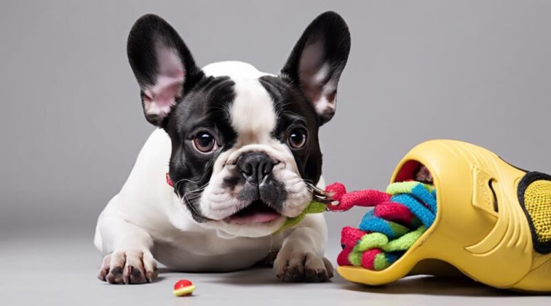 french bulldog chewing prevention