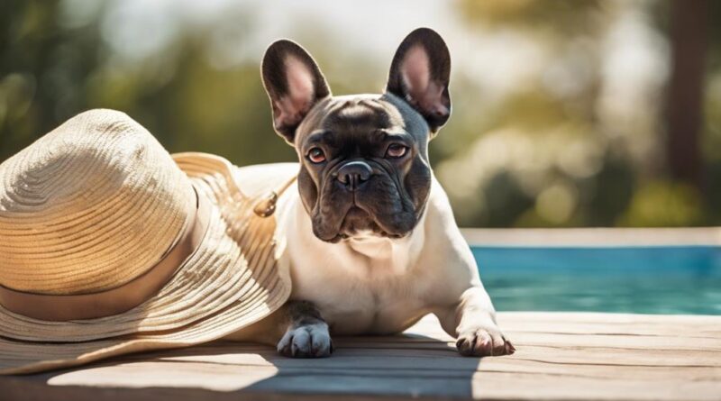 french bulldog summer grooming