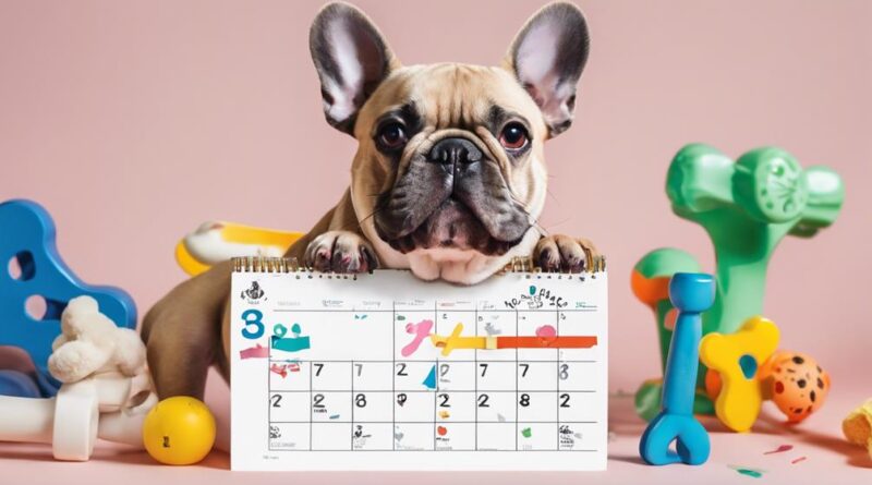 french bulldog vaccination schedule