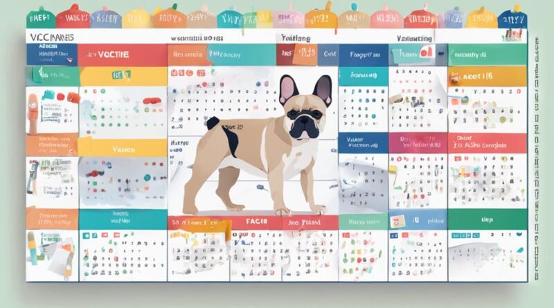 french bulldog vaccination schedule