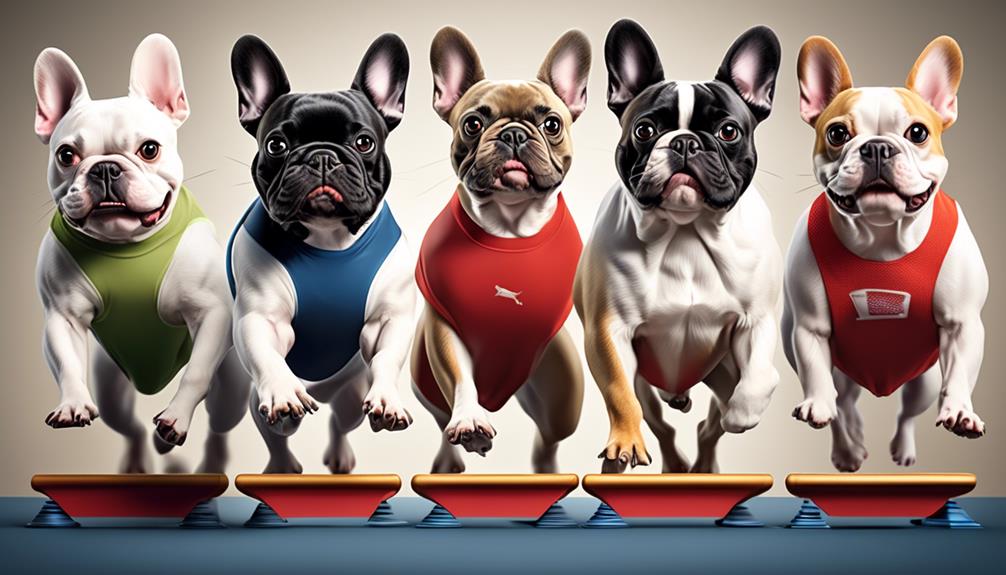 french bulldogs as athletic companions