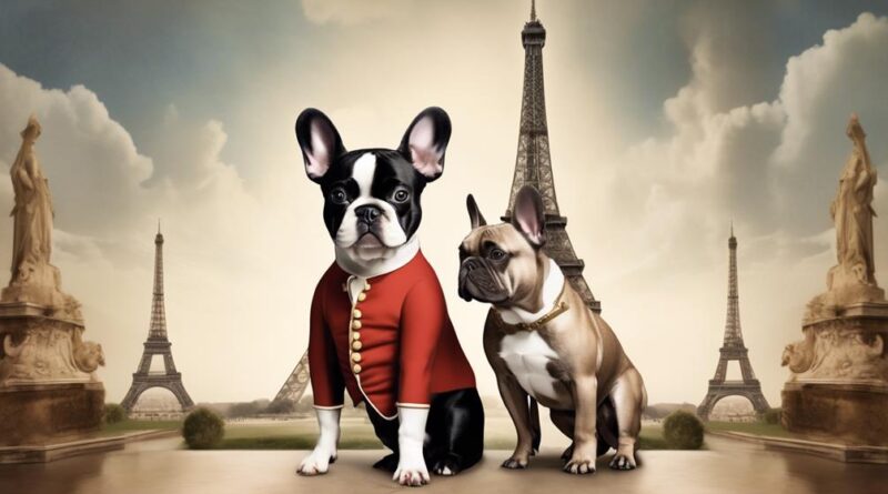 french bulldogs historical companions