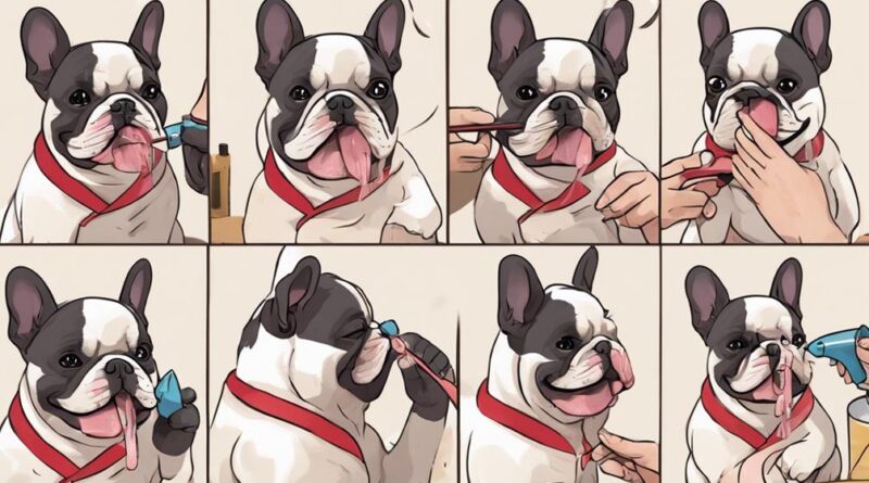 grooming a french bulldog