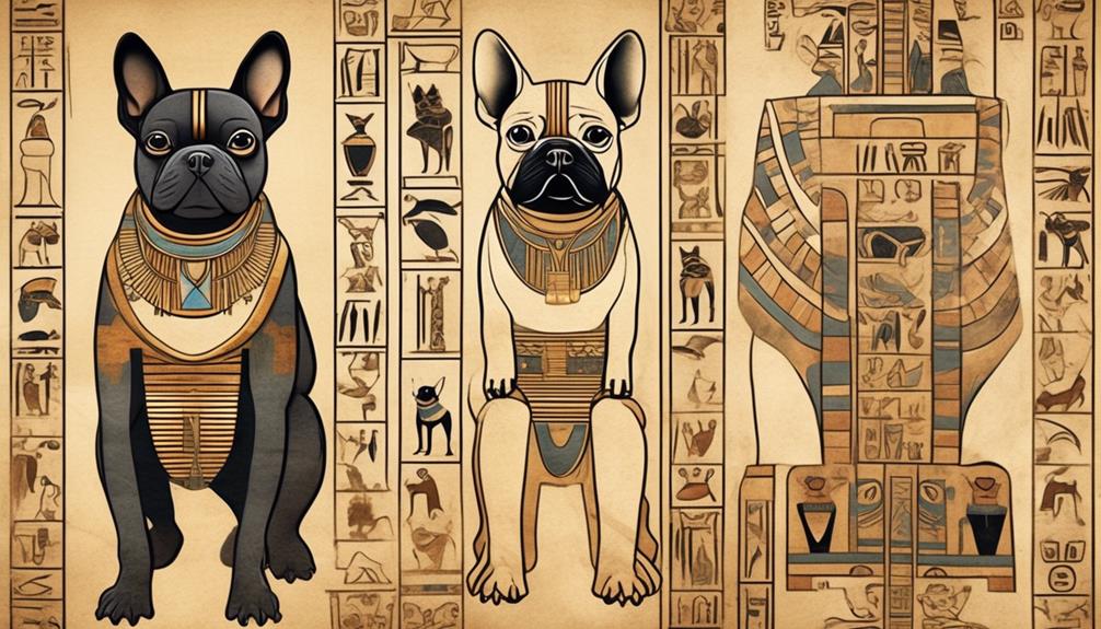 historical significance of french bulldogs in ancient egypt