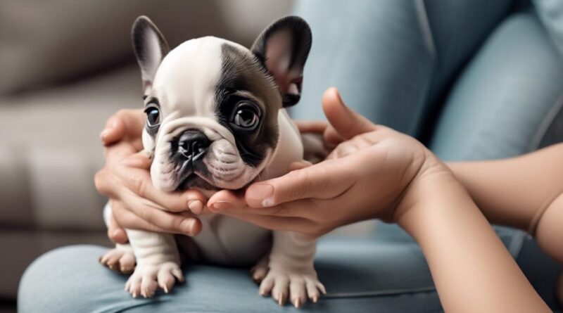 mastering french bulldog puppy