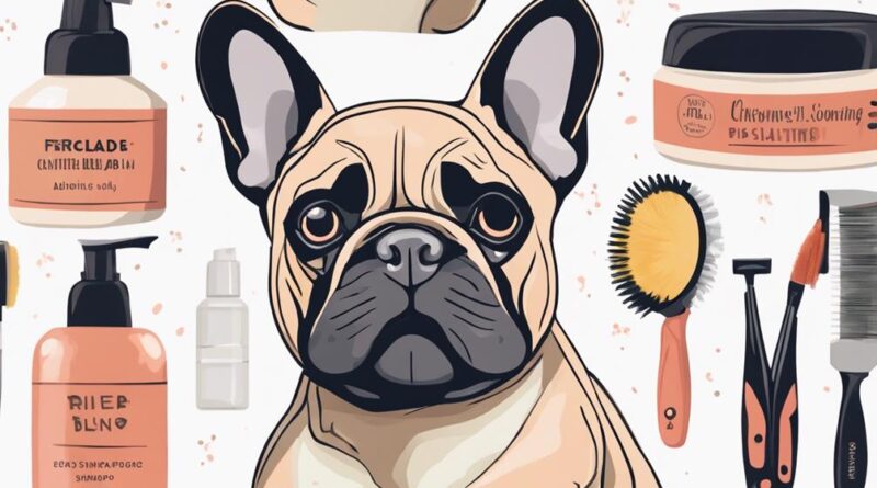 sensitive skinned french bulldog grooming