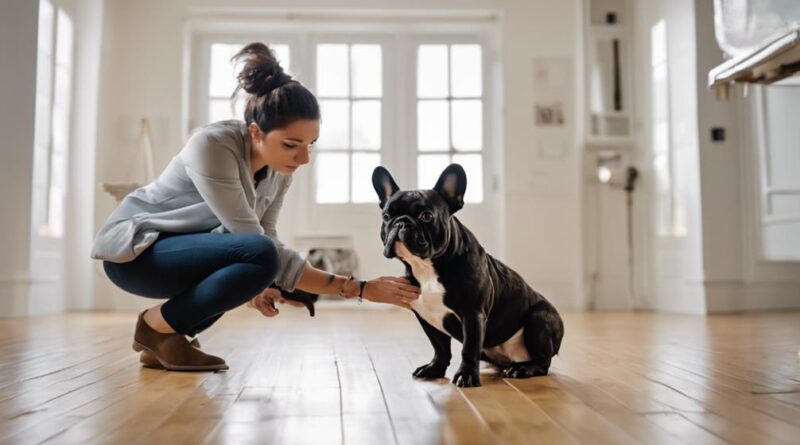 adopted french bulldog training