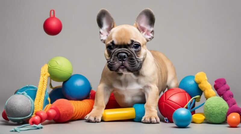 choosing toys for frenchie