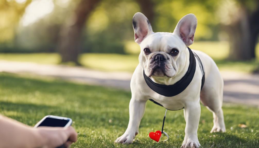 french bulldog exercise monitoring