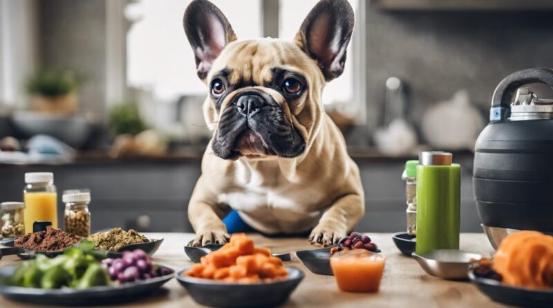 french bulldog muscle growth