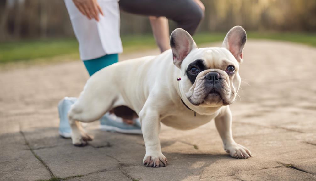 tailoring exercise for frenchie