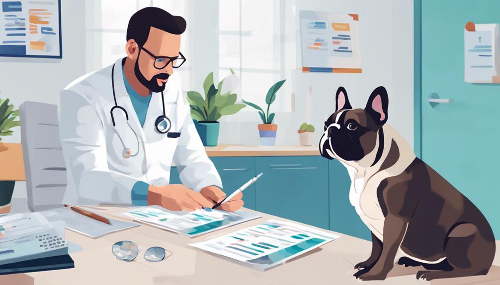 collaborating with a veterinarian