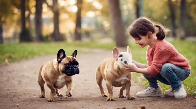 raising french bulldogs with kids